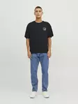 Jack&Jones t-shirt herr T-shirt svart/skalle - T-shirts för herrar - 137574 - 2