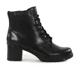 Jana dam ankelboots i läder 25731-45 svart - Stövletter och kängor för damer - 139544 - 1