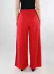 JDY naisten leveälahkeiset housut Tanja Wide Flowy punainen - Naisten housut - 137754 - 2