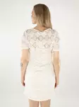 JDY pitsinen mekko Eva O-Neck cloud dancer - Mekot ja tunikat - 138724 - 2