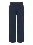 Only Carmakoma pluskoon housut Sania Button Pant tummansininen - Naisten housut - 137284 - 5