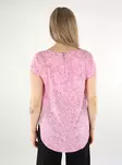 Only naisten pitkä t-paita Vic Top fuchsia vaaleanpunainen - Naisten T-paidat - 138124 - 3