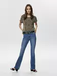 Only naisten t-paita Moster musta/leo - Naisten T-paidat - 136484 - 2