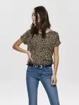 Only naisten t-paita Moster musta/leo - Naisten T-paidat - 136484 - 1