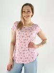 Only naisten t-paita Nova vaaleanpunainen/kuviollinen - Naisten T-paidat - 140934 - 1