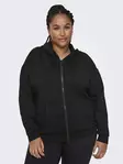 Only Play Curvy Collegetakki Lounge musta - Naisten urheiluhupparit ja colleget - 138964 - 4