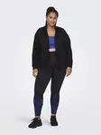 Only Play Curvy Collegetakki Lounge musta - Naisten urheiluhupparit ja colleget - 138964 - 3