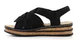 Rieker damsandaler 62908-00 svart - Rieker sandals - 138184 - 2