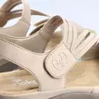 Rieker damsandaler 64870-62 beige - Rieker sandals - 140774 - 5