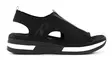 Rieker damsandaler V59B5-00 svart - Rieker sandals - 126244 - 1