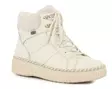 Rieker Remonte naisten nilkkurit D4A74-80 valkoinen - Rieker ankelboots - 141844 - 7