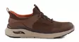 Skechers miesten leveälestiset tennarit 205340/BRN ARCH FIT CROSSER - EMERIC ruskea - Miesten tennarit - 138694 - 2