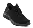 Skechers miesten leveälestiset tennarit 232452W/BBK ULTRA FLEX 3.0 - RIGHT WAY musta - Miesten tennarit - 138674 - 1