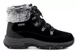 Skechers naisten nilkkurit 167882/BLK TREGO - SNOW WORRIES musta - Naisten nilkkurit - 137124 - 1