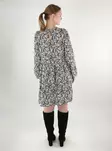 Vero Moda kukkakuosinen mekko Hollo Short valkoinen / monivärinen - Mekot ja tunikat - 137764 - 2