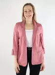 Vero Moda naisten bleiseri Jesmilo 3/4 Loose vanha roosa - Naisten jakut - 138224 - 1