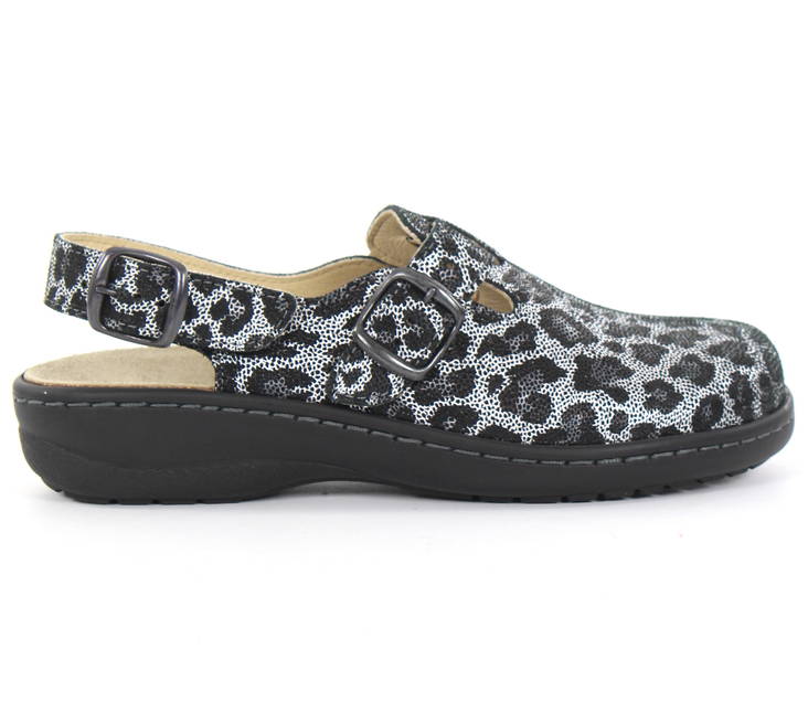 Belvida Arbetsskor 30524 svart/leopard - Arbetsskor för damer - 126014 - 1