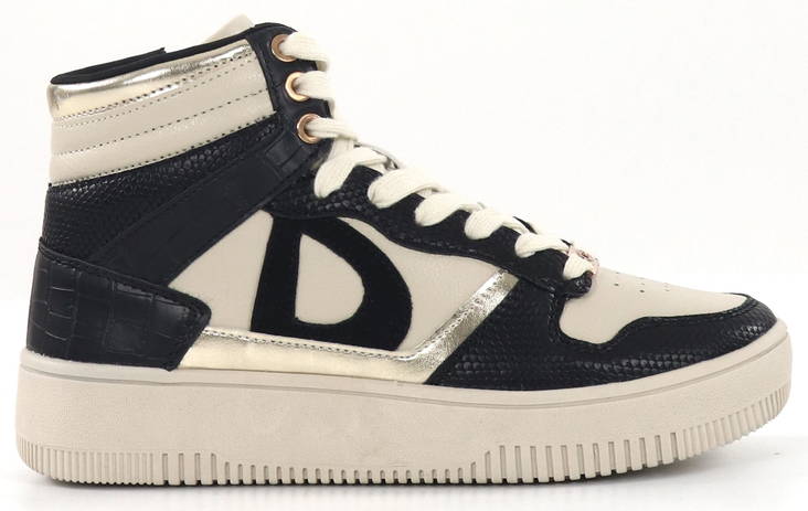 Duffy Tennarit 73-43823 beige/black - Naisten tennarit - 134054 - 1