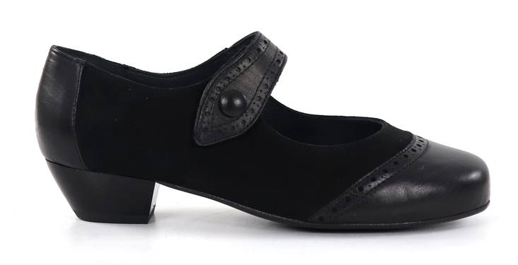 Ilves Pumps/Dansskor 9319 snaps/mocka svart - Klackskor och pumps - 135224 - 1