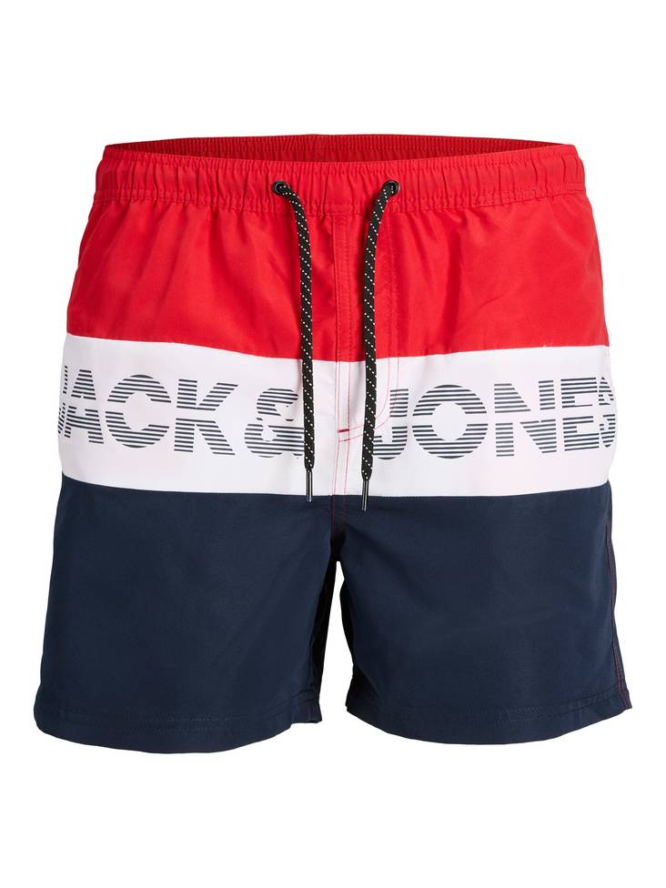 Jack&Jones miesten Uimashortsit Fiji chinese red - Miesten shortsit ja caprit - 133024 - 1