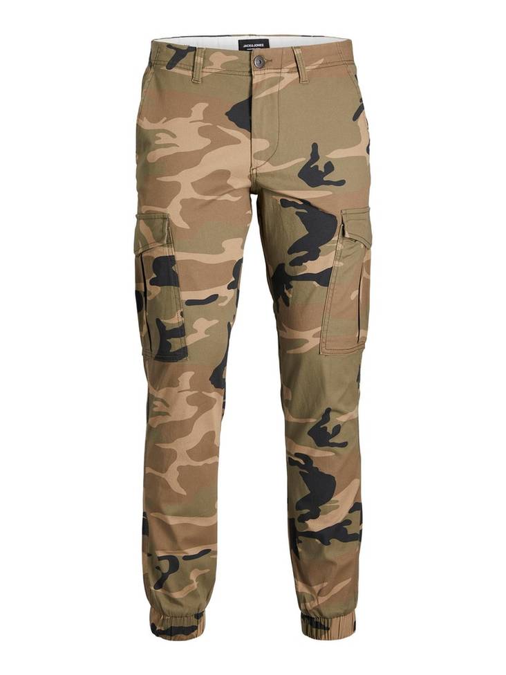 Jack&Jones miesten cargohousut Marco joe camouflage - Miesten housut - 130074 - 1