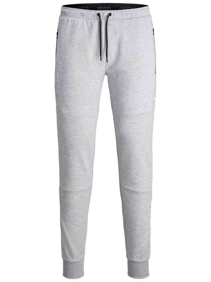 Jack & Jones herr collegebyxor Will air, svart, ljusgrå - Byxor för herrar - 127764 - 1