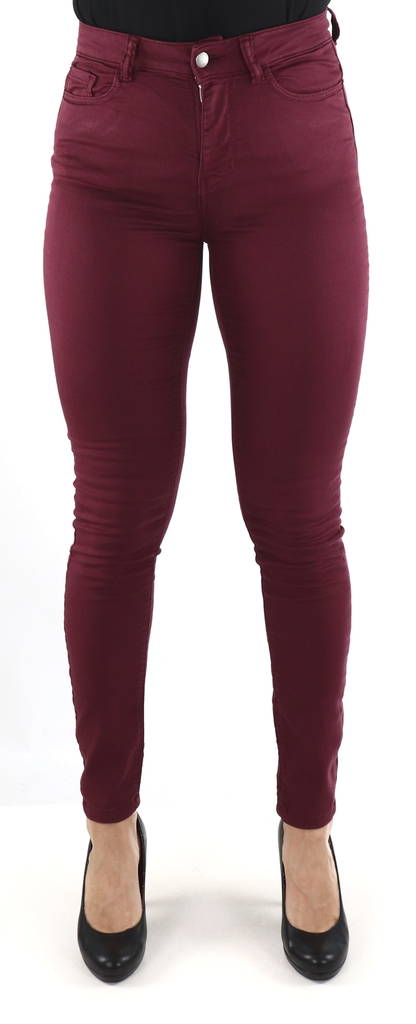 Jdy Farkut Lara high skinny viininpun - Naisten farkut - 129004 - 1