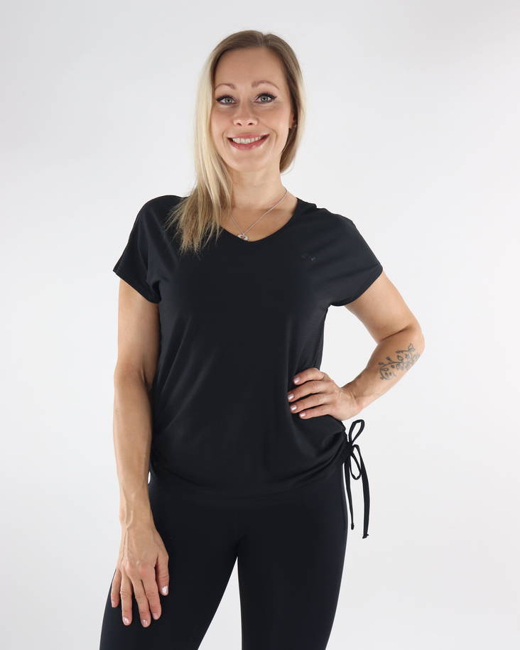 Only Play T-shirt Smila Train svart - Träningstoppar för damer - 134194 - 1