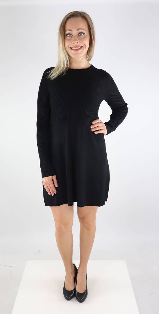 Only naisten Neulemekko Alma o-neck musta - Naisten neuleet - 131774 - 1