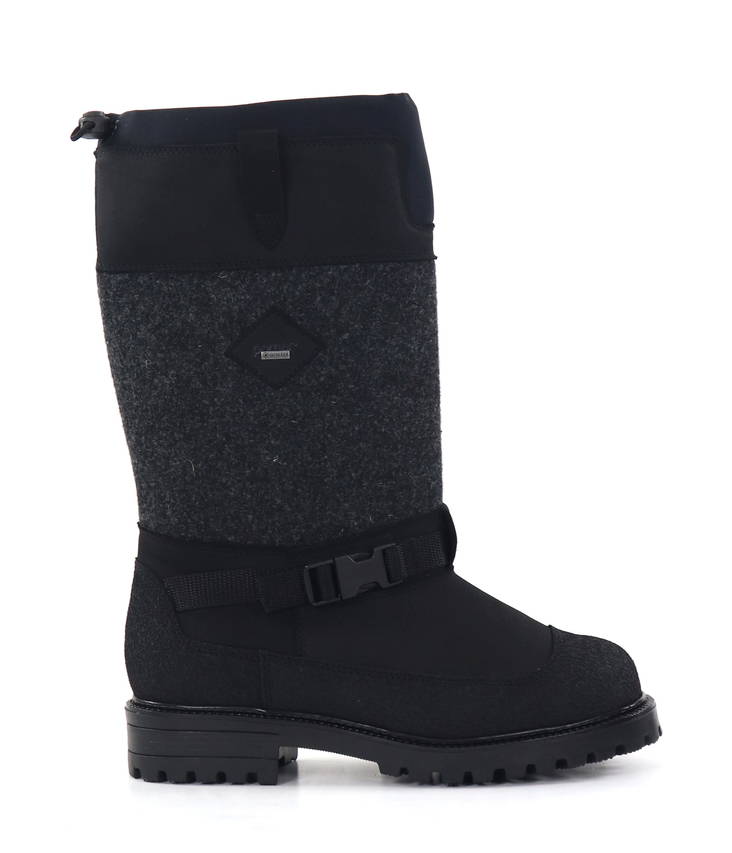 Pomar Loimu miesten GORE-TEX® huopasaappaat musta - Miesten nilkkurit ja saappaat - 134734 - 1