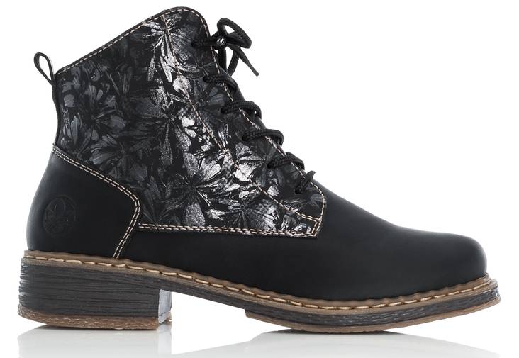 Rieker Stövletter 73030-00 svart - Rieker ankelboots - 127624 - 1