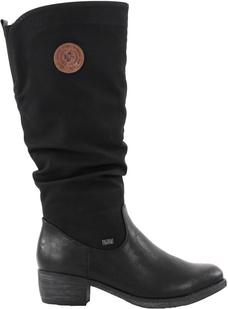 Rieker Saappaat 93157-00 musta - Rieker saappaat - 126964 - 1