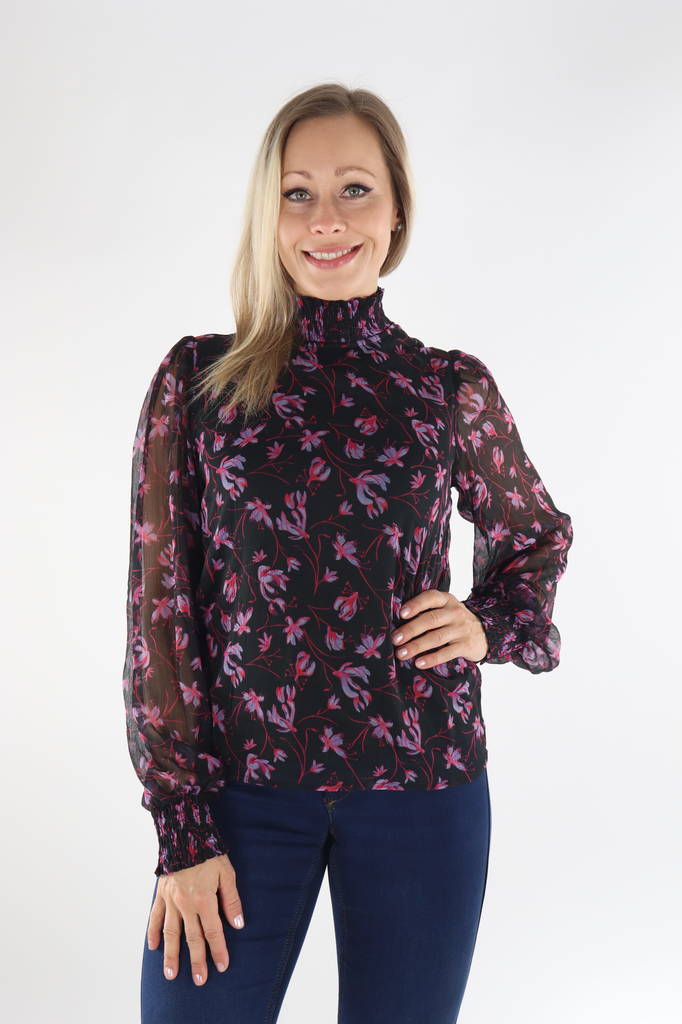 Vila Skjorta Falia Smock Lira - Långärmade tröjor för  damer - 134144 - 1
