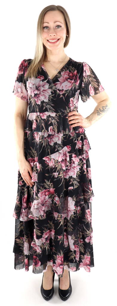 Vero Moda naisten juhlamekko Blair musta/aurora - Mekot ja tunikat - 135724 - 1