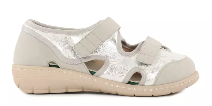 Podowell ortopediska sandaler Genny argent - Sandaler för damer - 138704 - 1