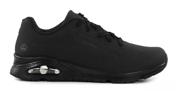 Skechers Work miesten työkengät 200054EC/BLK UNO SR - SUTAL musta - Miesten työkengät - 139344 - 1