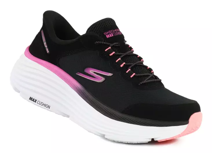 Skechers naisten tennarit 129474/BKPK MAX CUSHIONING ENDEAVOUR - CARDOVA musta/pinkki - Skechers tennarit - 140414 - 1
