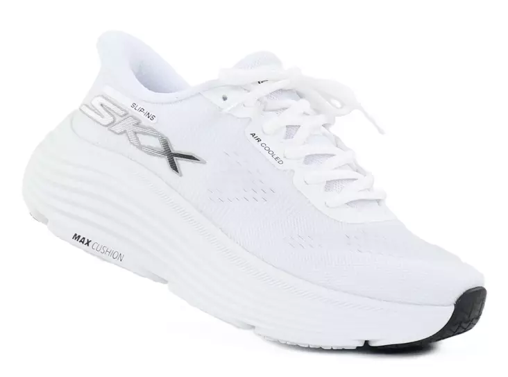 Skechers naisten tennarit 129473/WBK Max cushion valkoinen - Skechers tennarit - 141214 - 1