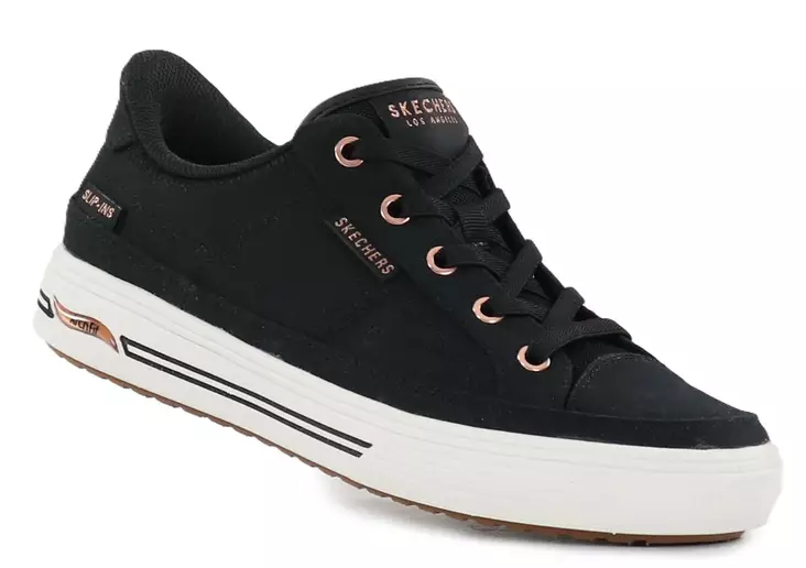 Skechers naisten kangastennarit 177197/BLK Arch fit musta - Skechers tennarit - 141284 - 1