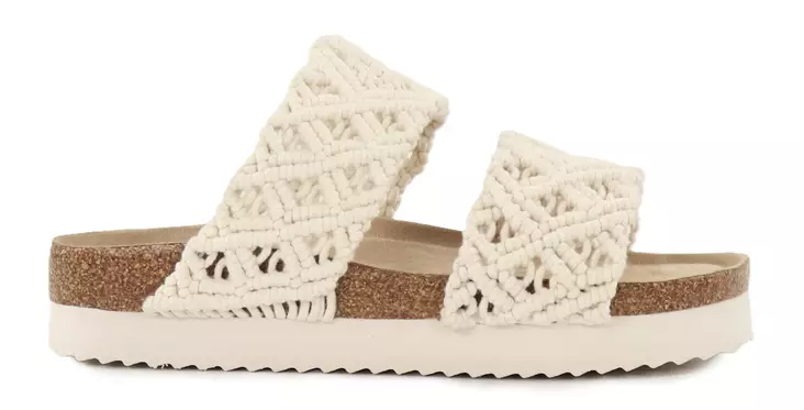 Duffy punotut pistokkaat 86-11201 beige - Pistokkaat - 138134 - 1