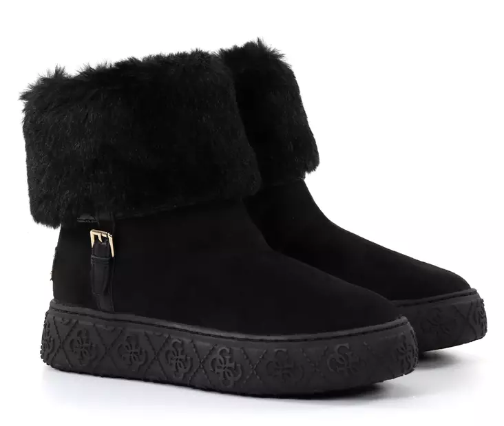 Guess ankelboots dam FLFUNCESU10 svart - Stövletter och kängor för damer - 137544 - 1