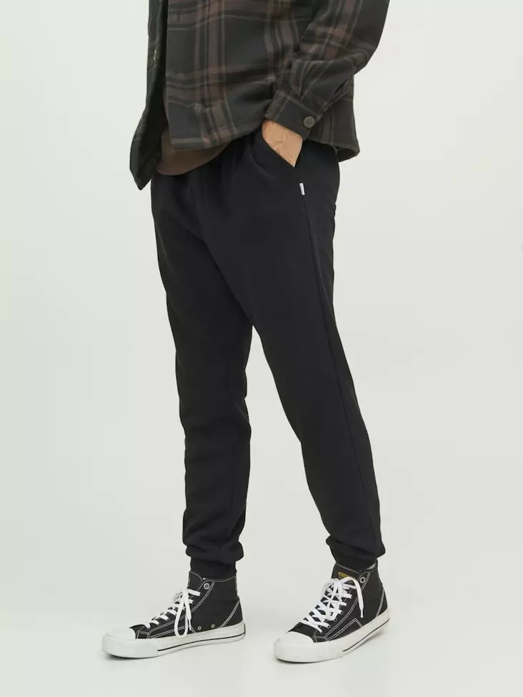 Jack&Jones miesten collegehousut Gordon Bradley musta - Miesten housut - 137694 - 1
