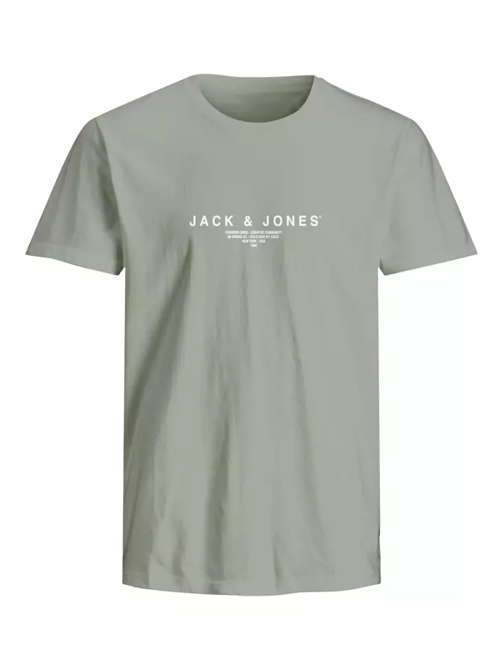 Jack&Jones miesten puuvillainen t-paita Blaharris Tee Crew - Miesten T-paidat - 138024 - 1