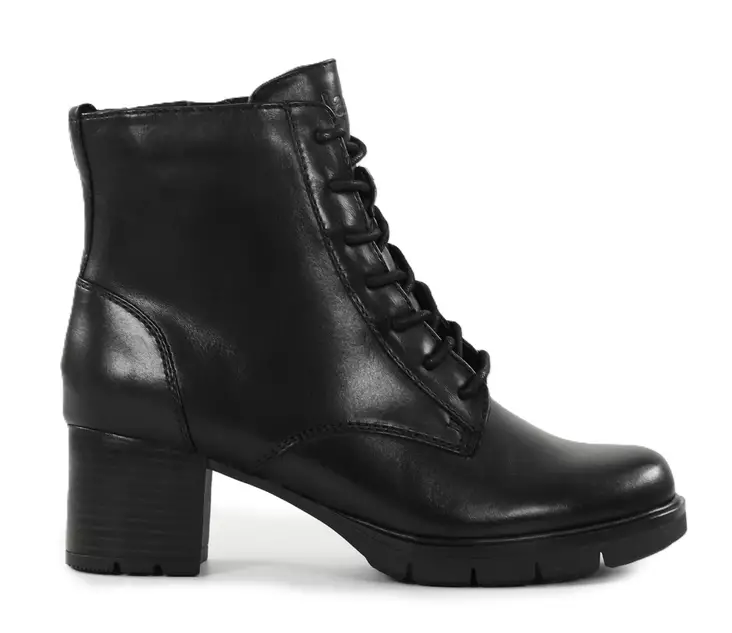 Jana dam ankelboots i läder 25731-45 svart - Stövletter och kängor för damer - 139544 - 1