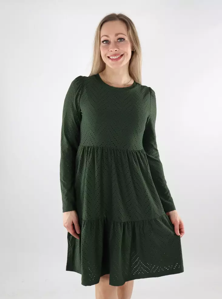 JDY joustava mekko Carla Cathinka tummanvihreä - Mekot ja tunikat - 137584 - 1
