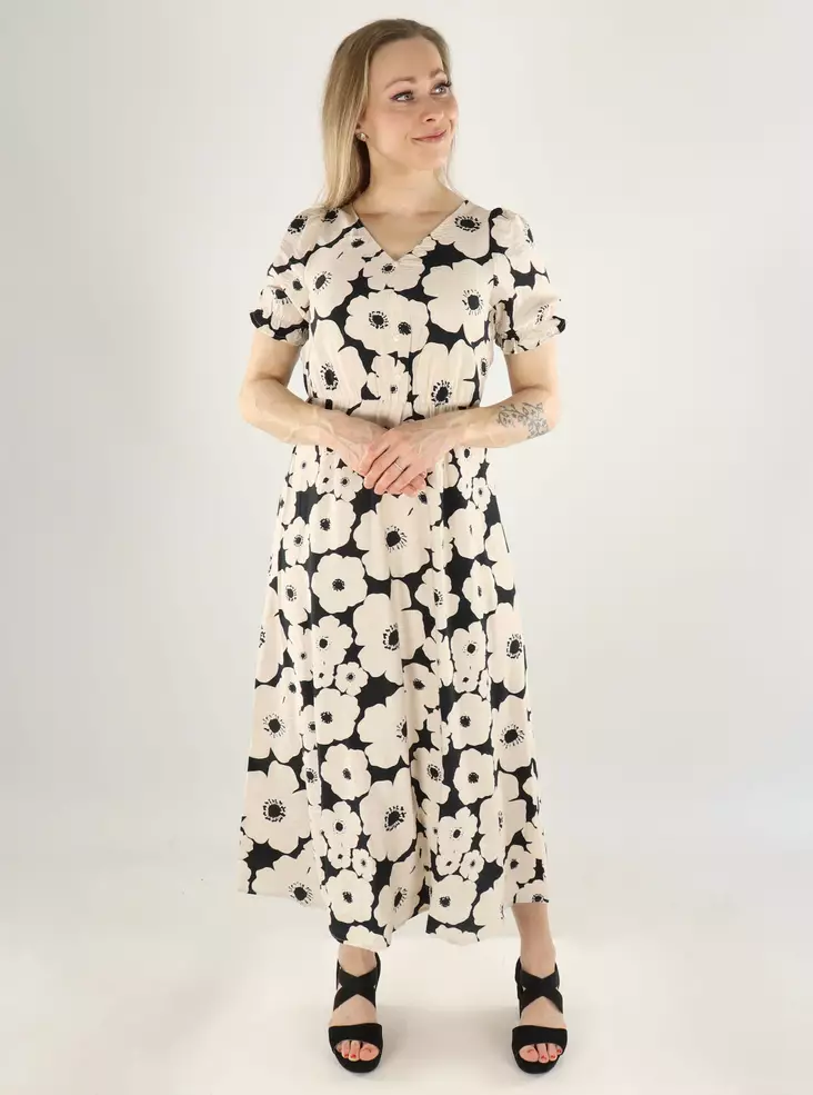 JDY Mekko Troya midi musta/beige - Mekot ja tunikat - 141164 - 1