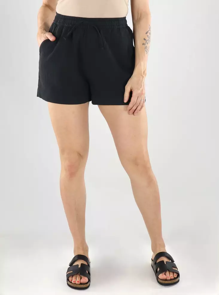 JJXX bomullsshorts Waffel svarta - Shorts och capribyxor för damer - 141104 - 1