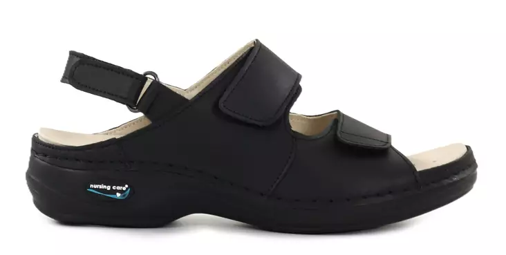 Maskintvättbara arbetsskor i äkta läder WG911 svarta - Arbetsskor för damer - 112324 - 1