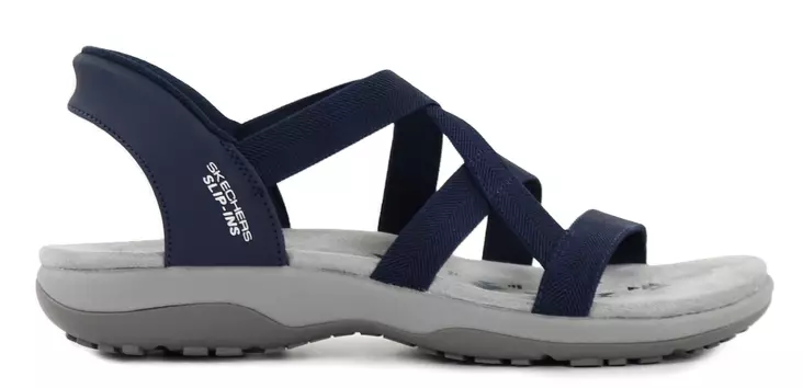 Skechers naisten Slip Ins -sandaalit 163460/NVY REGGAE SLIM - STRETCH FLEX tummansininen - Skechers sandaalit - 140554 - 1