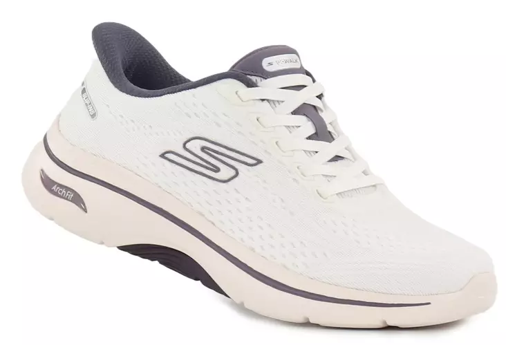 Skechers naisten tennarit 125342/WPR GO WALK ARCH FIT 2.0 - KATHY valkoinen/purple - Skechers tennarit - 141454 - 1